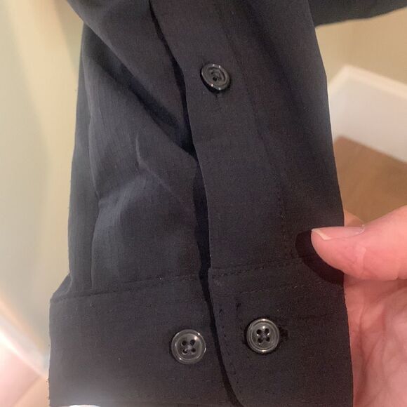 COLUMBIA Black Fitted Omni Shade Shirt - Picture 4 of 6